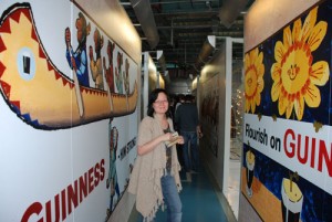 At the Guinness Storehouse