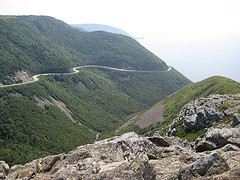 Cabot Trail from SkyLine Trail
