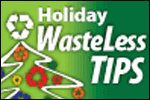 Holiday Waste Less logo