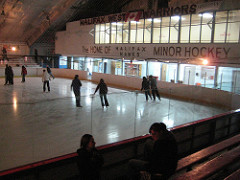 Skating at Centennial Arena
