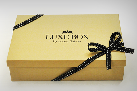 loose button: luxe box