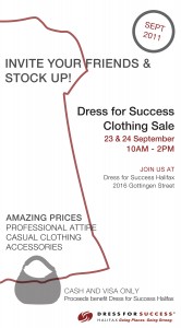 Fun Event Promotion Time! – Dress for Success, Annie Thompson Oh Dina!