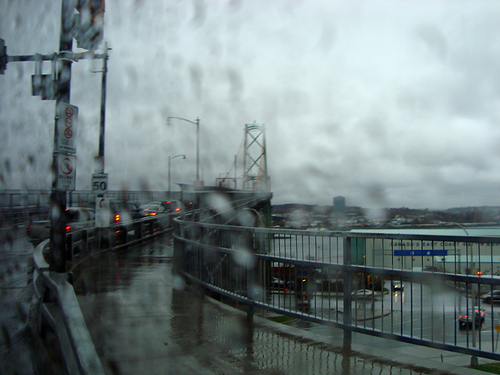 McKay Bridge in the Rain