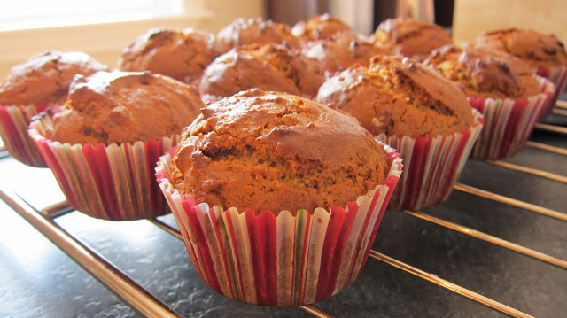 Gingerbread Muffins with Brown Butter Frosting