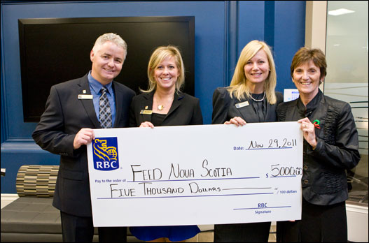 RBC contributes $5,000 to FEED Nova Scotia