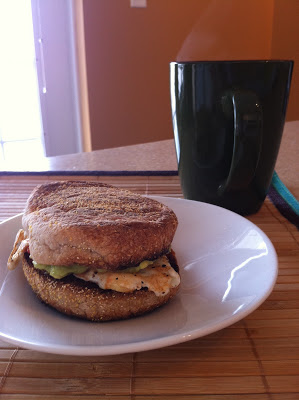 Egg White Breakfast Sandwich With A Twist