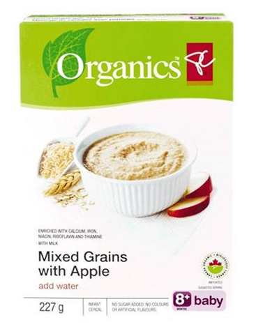 organic baby cereals recalled due to “foul odor”