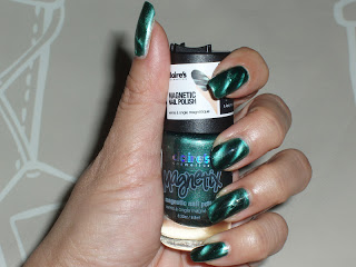 NOTD: Claire's Magnetix Green