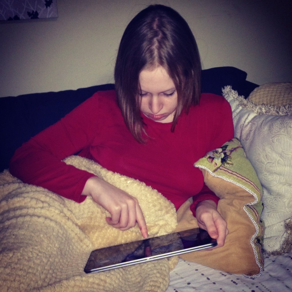 Wordless Wednesday: Loving the Excite Tablet