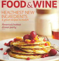 Food Wine Magazine March Cover Recipe