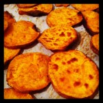 Shortcut Recipes: Oven Baked Spicy Sweet Potato Chips
