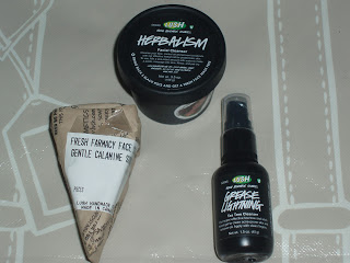 Lush Acne treatment products