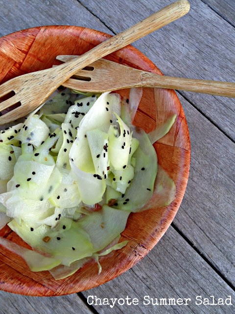 Guest Post: Marnely's Summer Chayote Salad