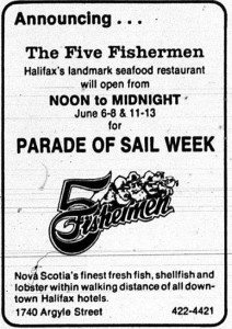 Some Ads from Tall Ships 84