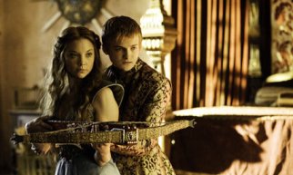 Margaery and Joffrey enjoy some quality time together.