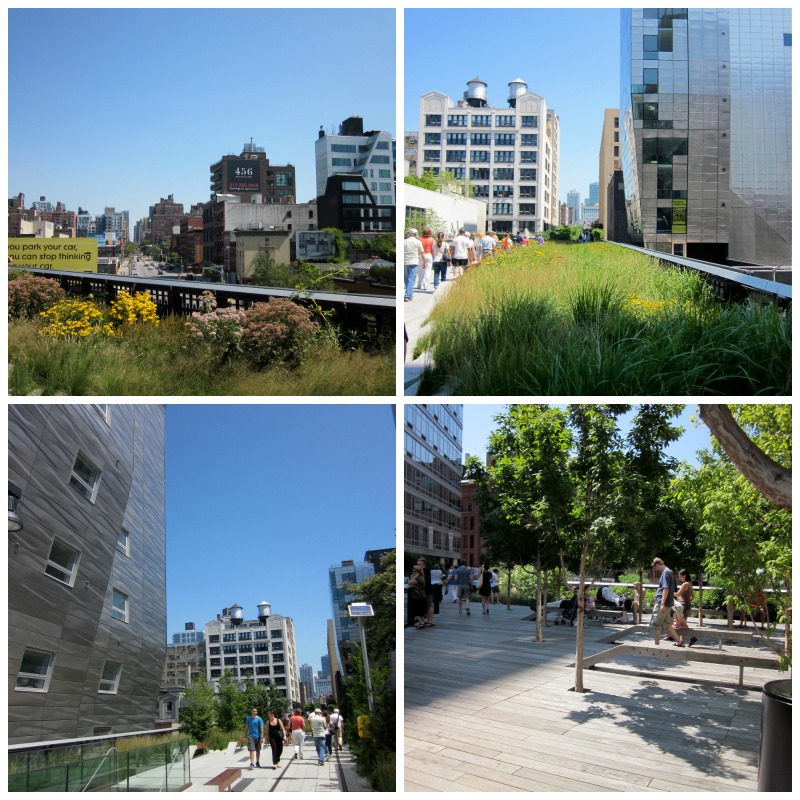 The High Line Collage by the Culinary Chase