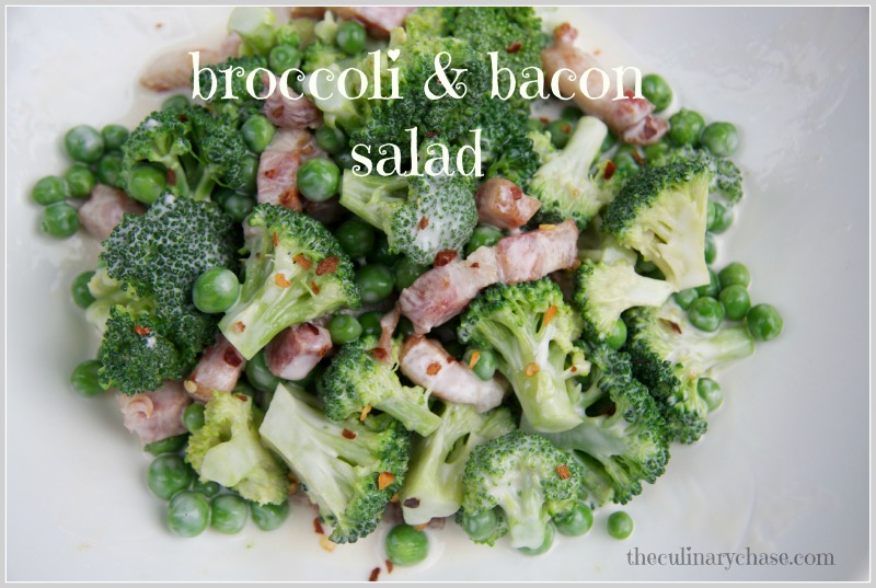 broccoli & bacon salad by The Culinary Chase