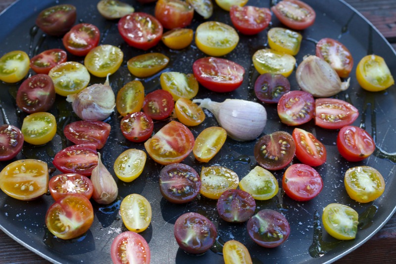 roasted tomates by The Culinary Chase