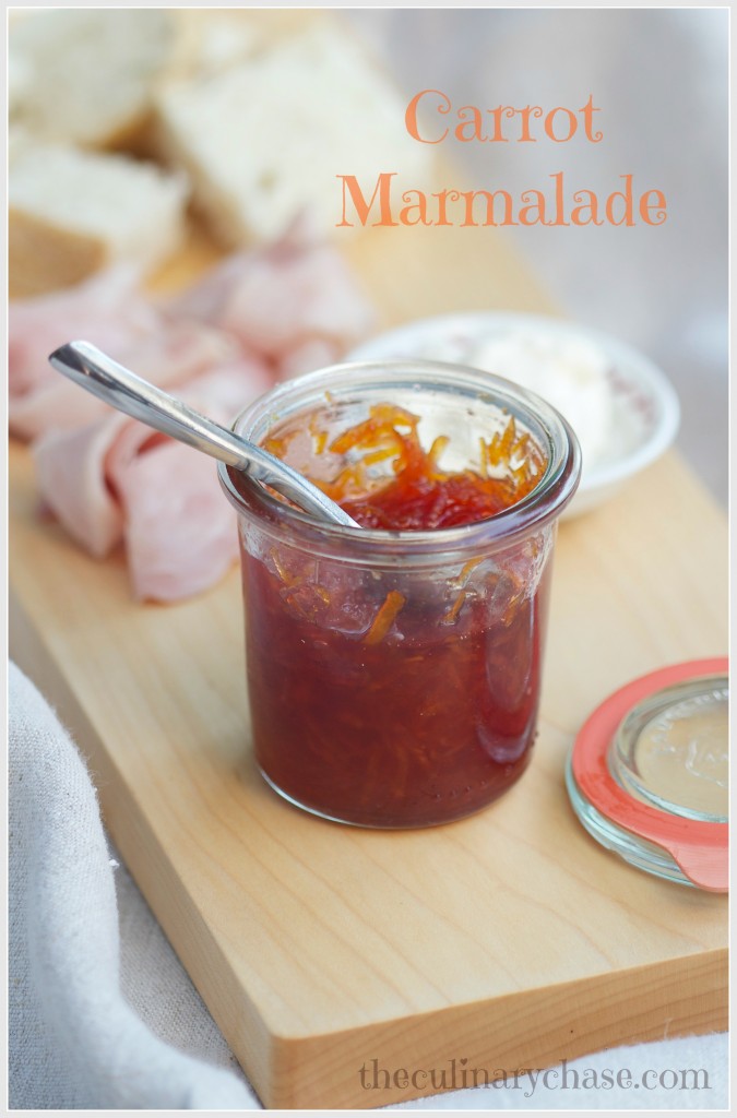 carrot marmalade by The Culinary Chase