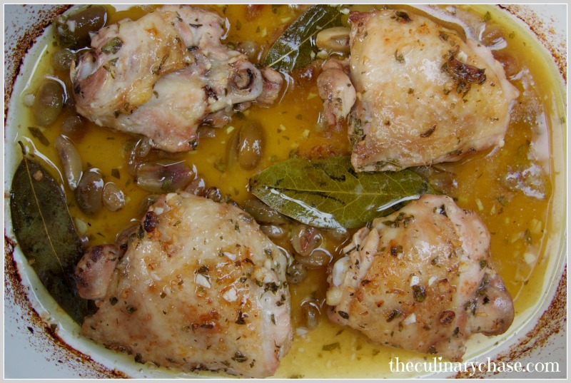 Spanish Baked Chicken by The Culinary Chase