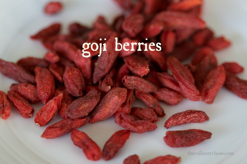 goji berries by The Culinary Chase