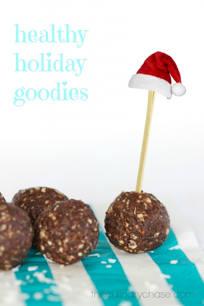 healthy holiday goodies by The Culinary Chase