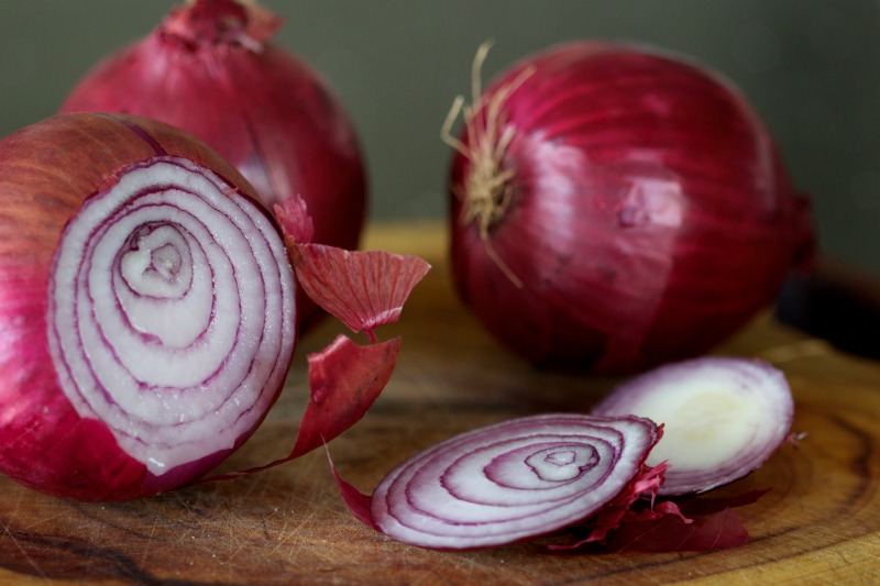 red onion by The Culinary Chase