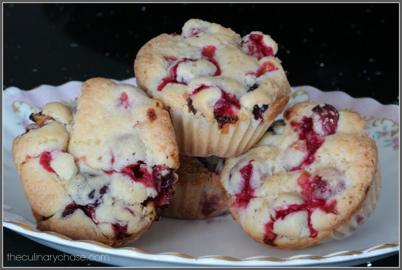 cranberry cupcakes by The Culinary Chase