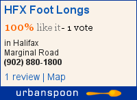 HFX Foot Longs on Urbanspoon