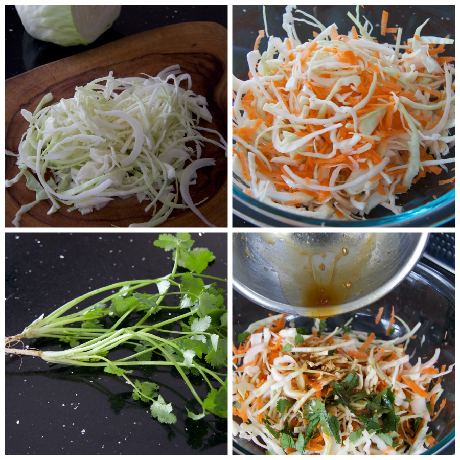 Coleslaw Collage by The Culinary Chase