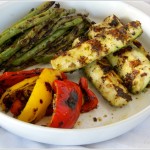 grilled veggies by The Culinary Chase