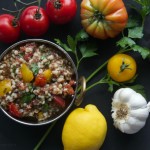 Quinoa Barley Salad by The Culinary Chase