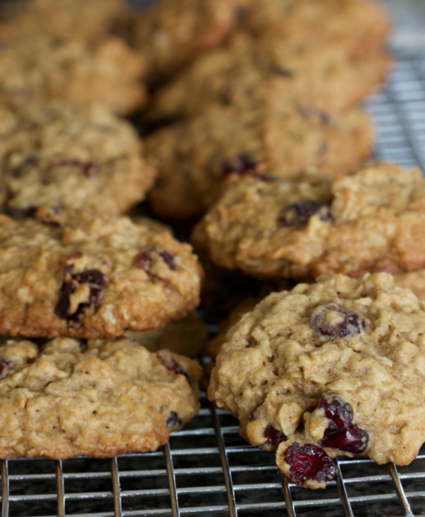 cranberry oatmeal cookies 2