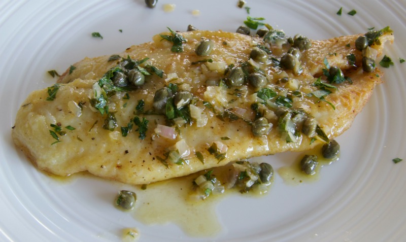 easy to make fish piccata by The Culinary Chase