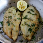 fish piccata by The Culinary Chase