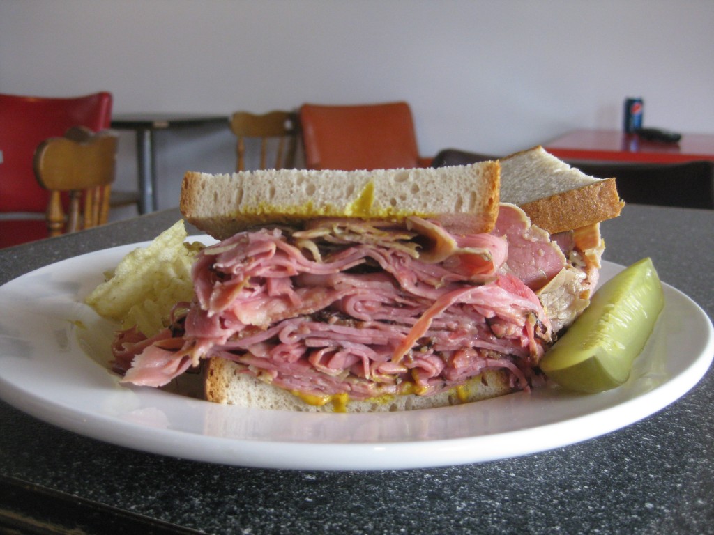 Smoked Meat Sandwich at Sully