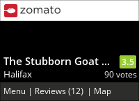 The Stubborn Goat Gastropub on Urbanspoon