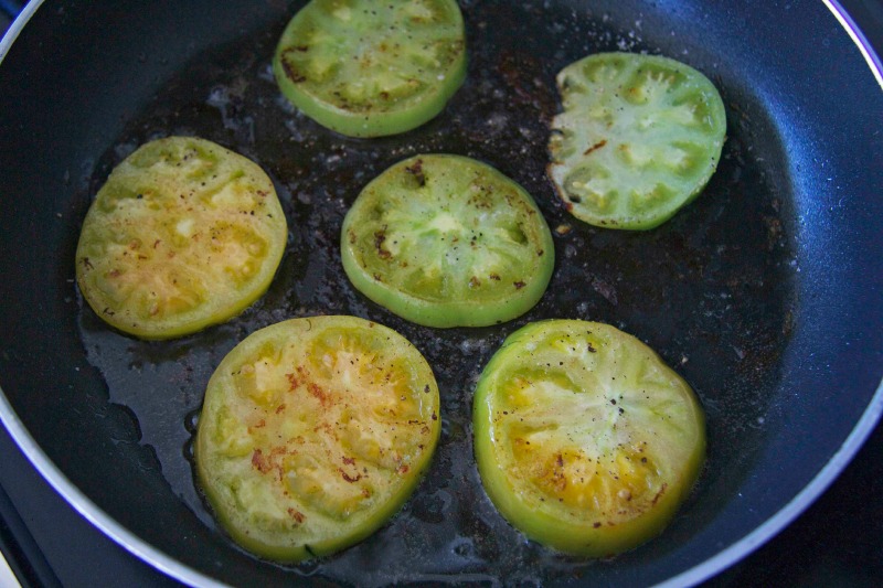 fried tomatoes