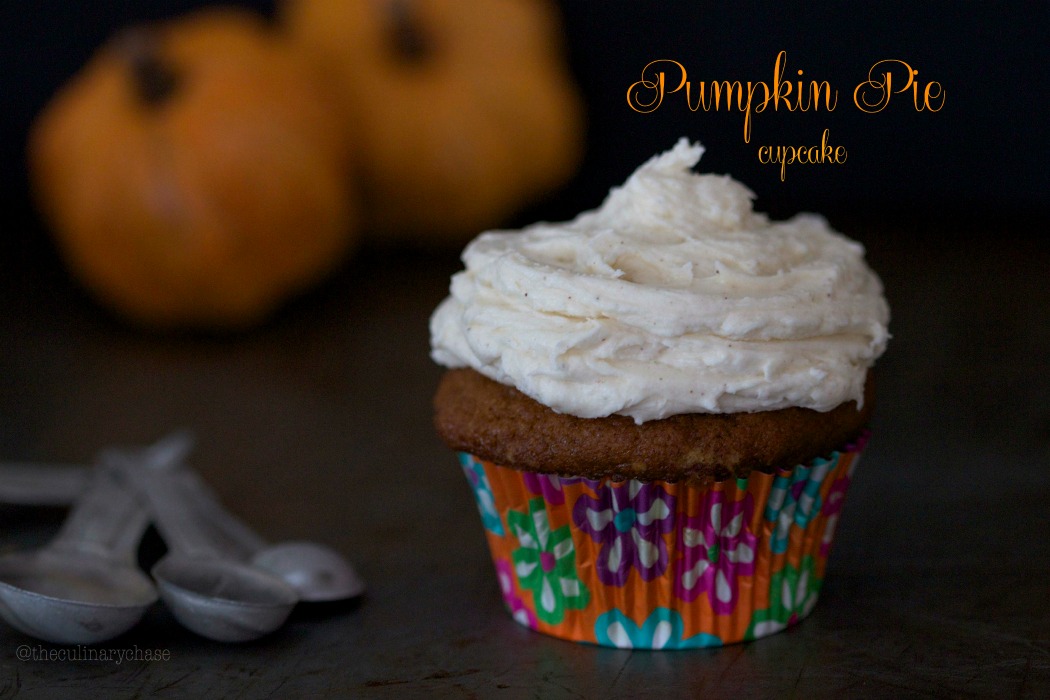 Pumpkin Pie Cupcake