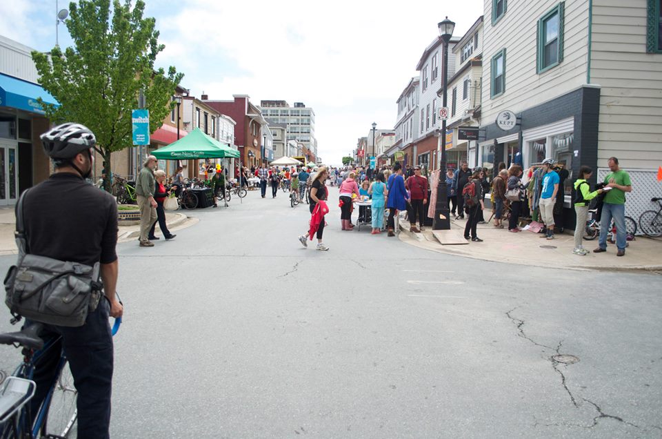 Bike-friendly events like Switch have helped more people explore Downtown Dartmouth