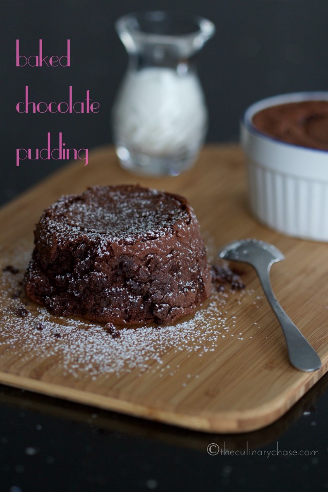 Baked Chocolate Pudding