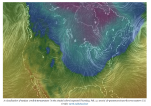cold winter weather pattern