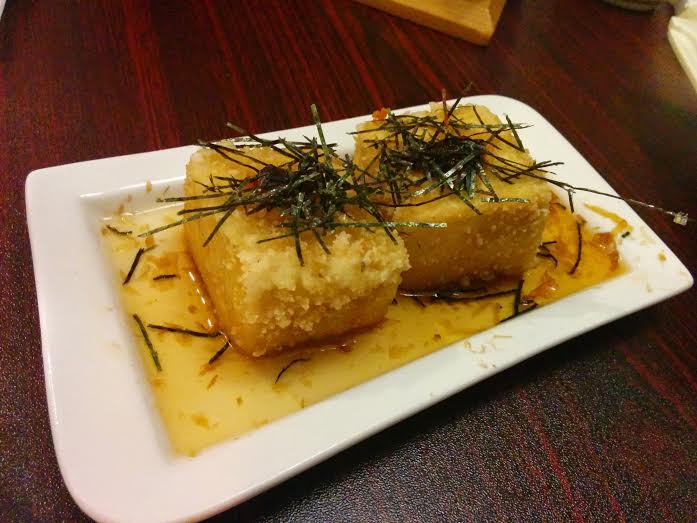 Agedashi Tofu at Wasabi Asian Cuisine