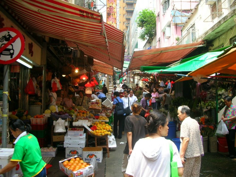 Hong Kong wet market