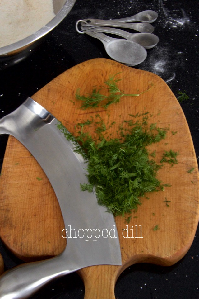 chopped dill