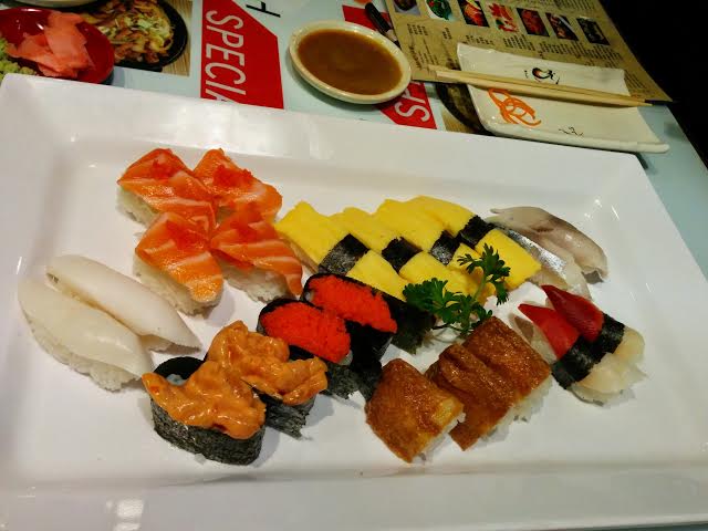 Nigiri Sushi at Sushi Jet