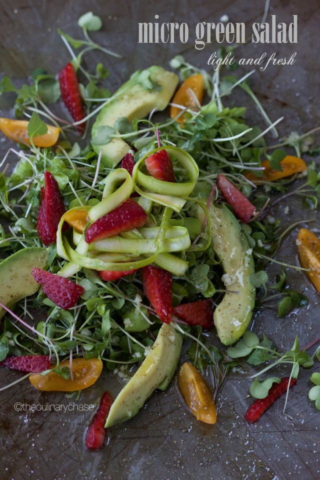 micro green salad