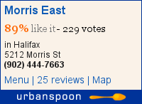 Morris East on Urbanspoon