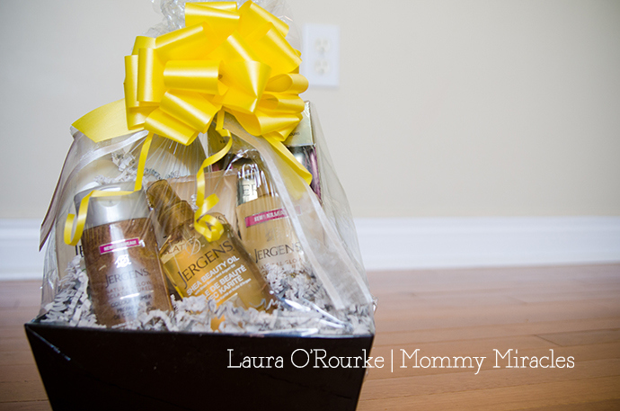 Jergens gift basket Giveaway | Mommy Miraces