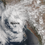 Post tropical cyclone Blanca